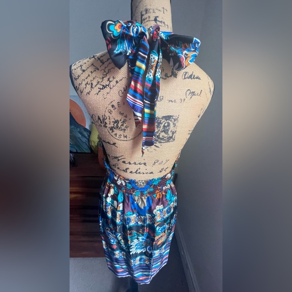 Silk Deep-V Halter Tunic Camisole from Arden B. - Picture 5 of 8